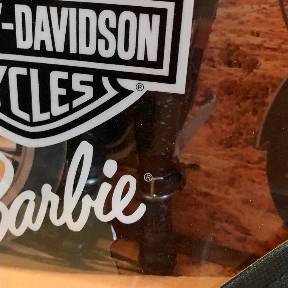 NEW Harley-Davidson Barbie with Black Jacket and Red Scarf *damaged box - Picture 6 of 14